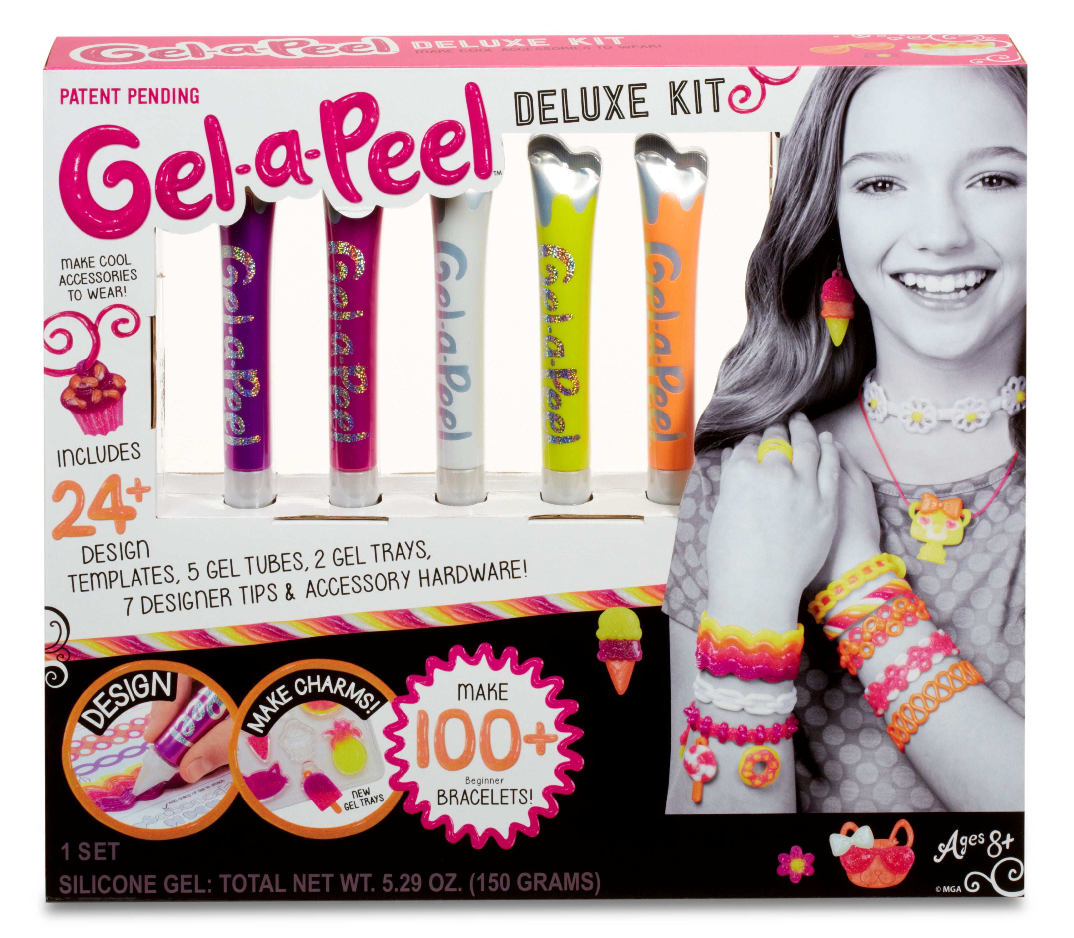 GelaPeel Deluxe 5 Pk Kit, Great Gift for Children Ages 6, 7, 8