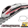 thumbnail image 3 of LP 02015 Train Station Building with Taxi and Rail Track Pieces Bus Station Compatible 60050 Toys for children Gift Q0624, 3 of 6