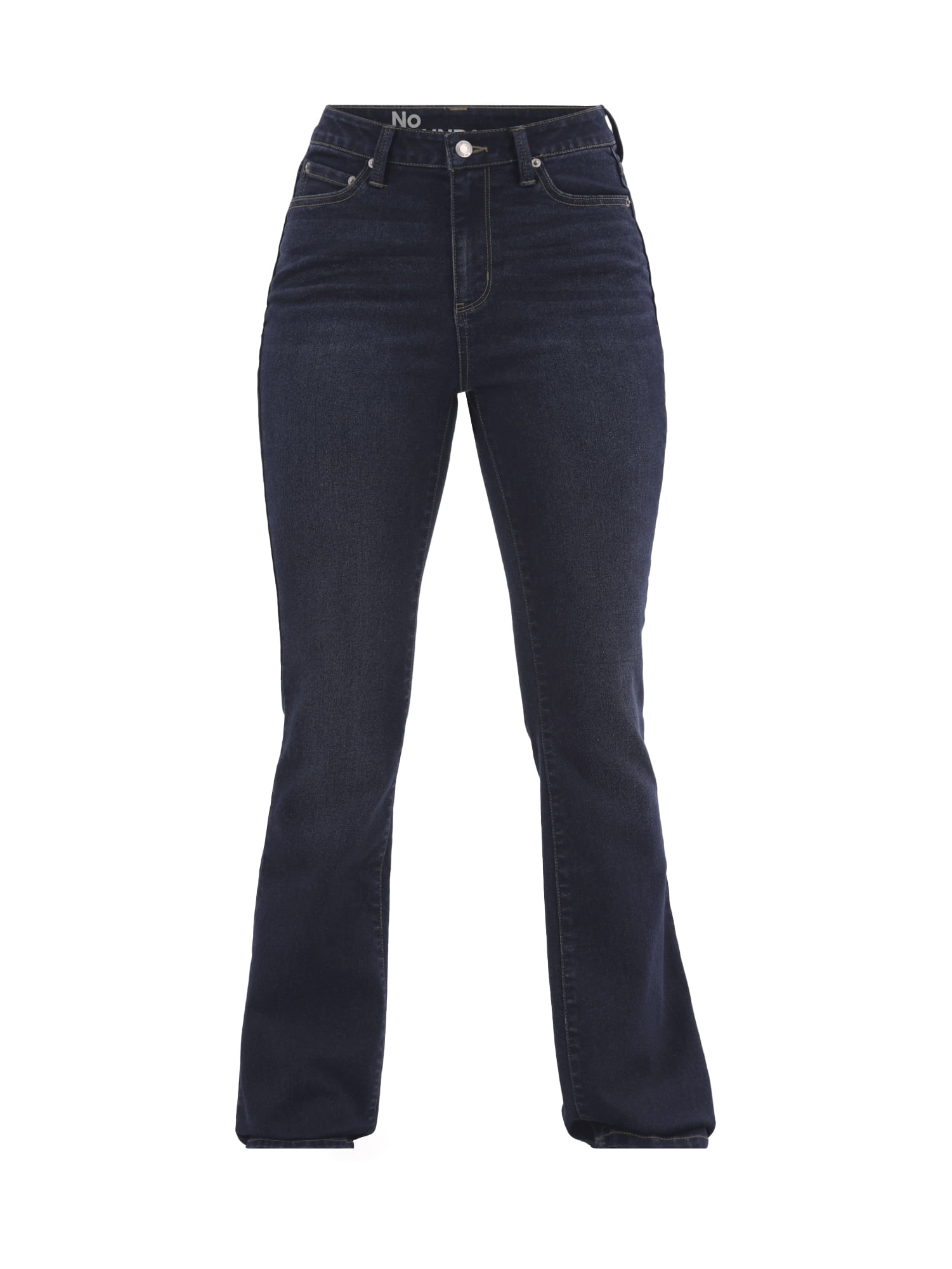 No Boundaries Mid Rise Bootcut Jeans, Women's, 2-Pack, Sizes 00-20