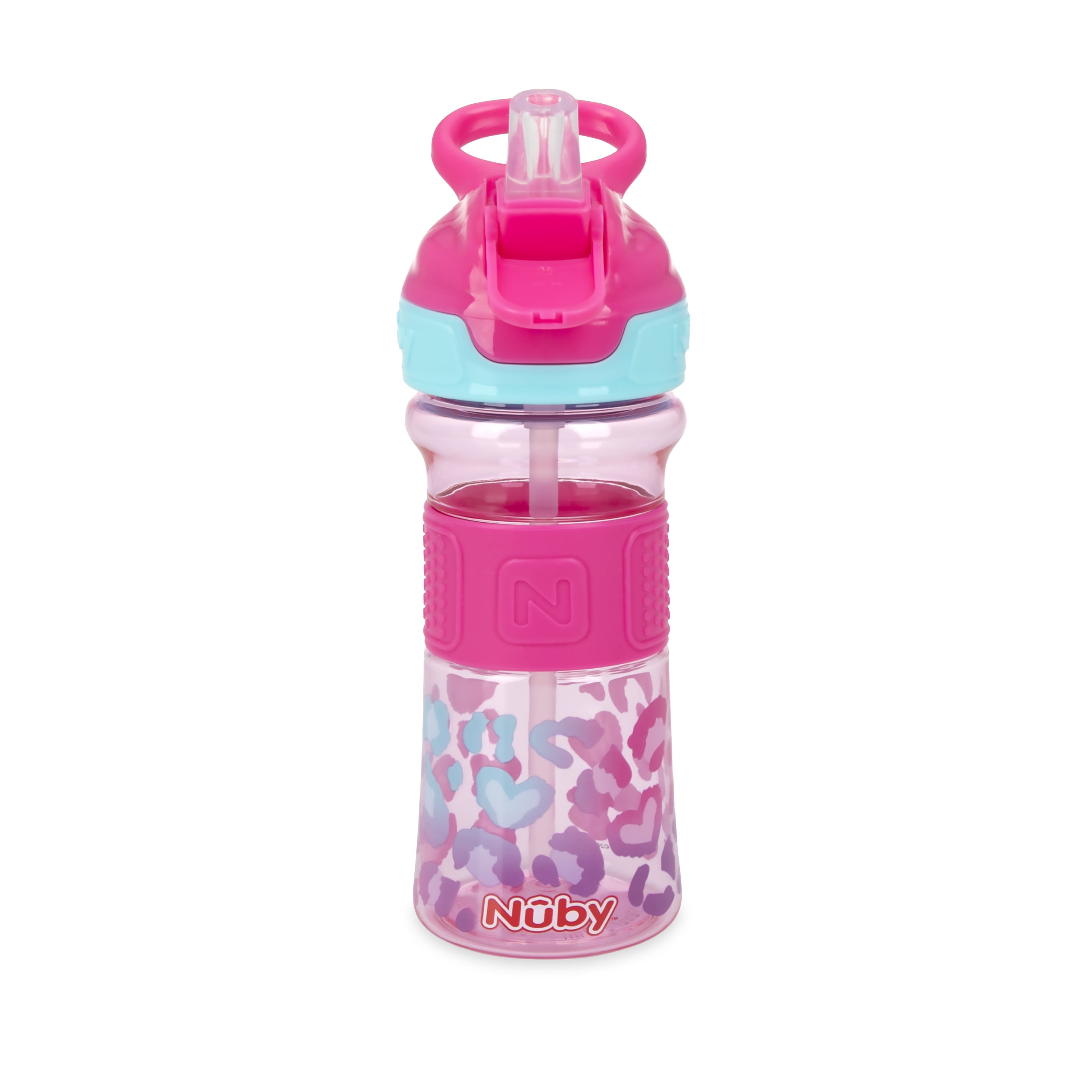 Nuby Thirsty Kids Flip-It Reflex Water Cup, 12 fl oz