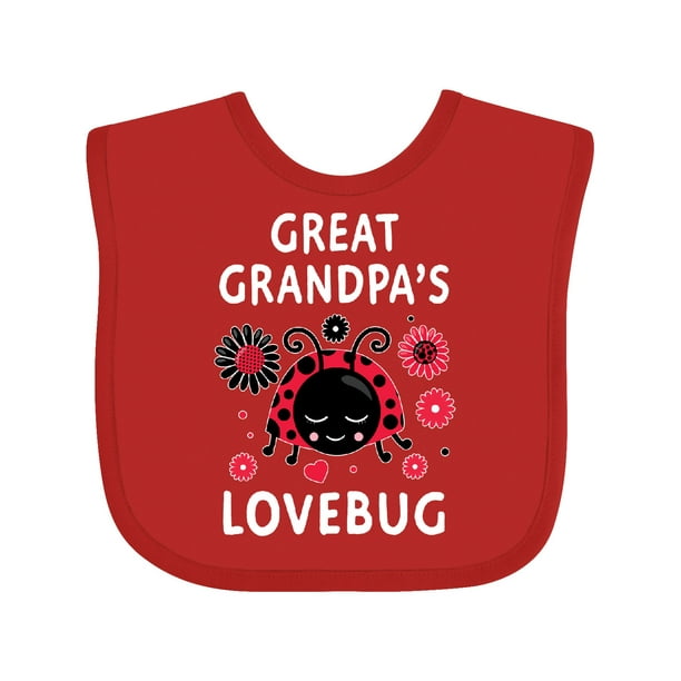 Download Valentine S Day Great Grandpa S Lovebug Baby Bib Walmart Com Walmart Com