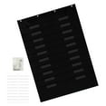 thumbnail image 5 of HONMEET Black Wall-Mounted Classroom Pocket File Holder Organizer for Folder, Mail, Magazine Storage and Office Supplies, 5 of 8