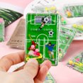 thumbnail image 2 of Juego de laberinto de fútbol para niños, juguete de Pinball, decoración de fiesta de cumpleaños, regalo de Navidad, 10/20 piezas（mix A 10pcs, 2 of 5