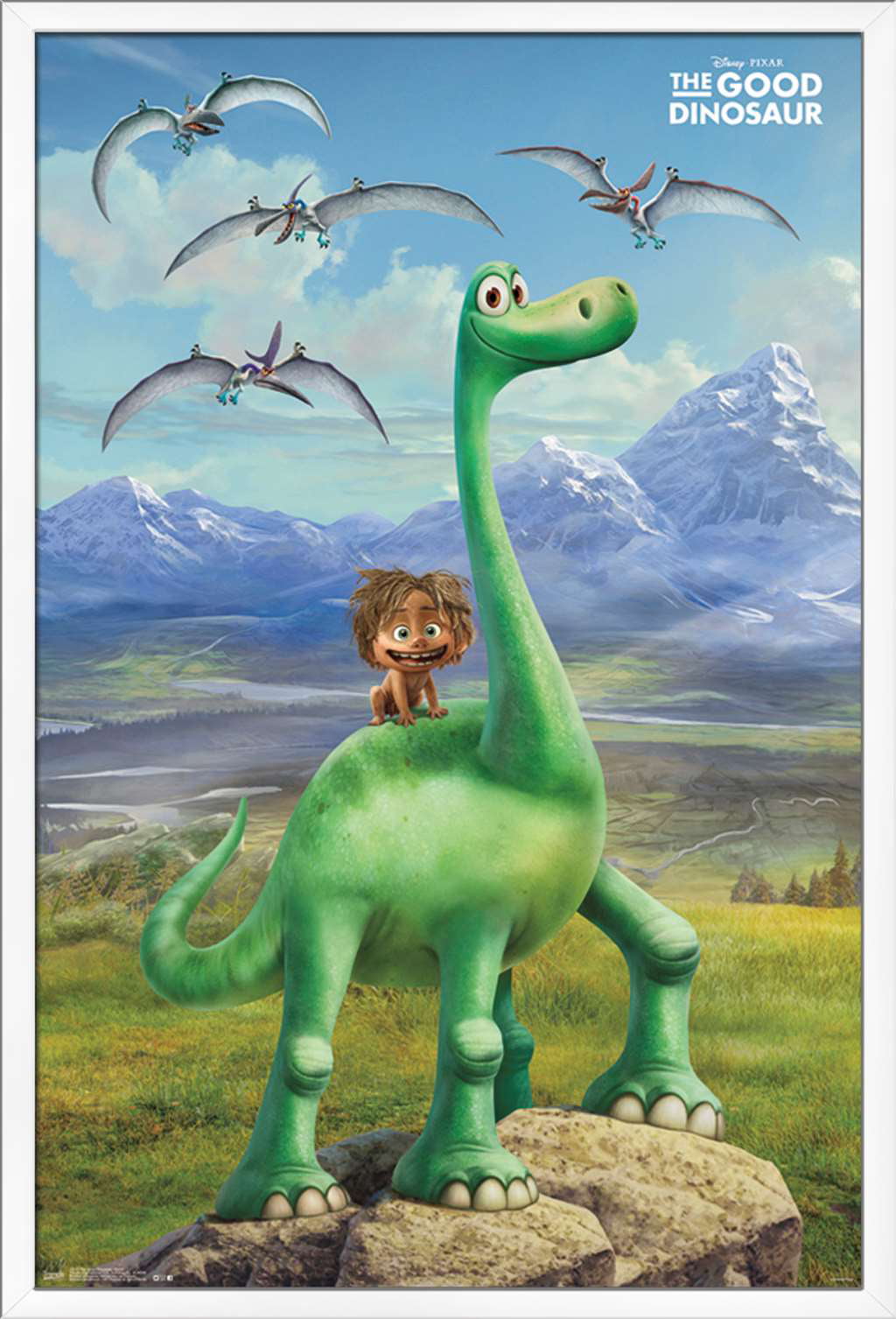  Disney  Pixar The Good Dinosaur  Faces Poster Walmart 