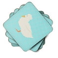 thumbnail image 2 of Carolines Treasures BB8031FC Crested Duck Blue Check Foam Coaster, Set of 4, 2 of 3