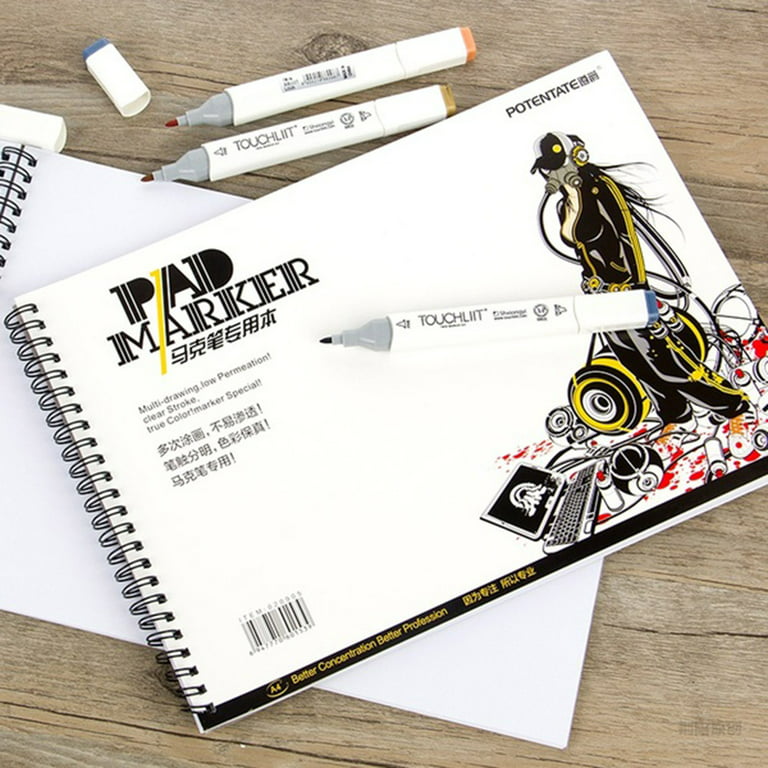 32 Sheets A4 Notebook Paper Marker Pad Marker Book Student