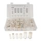 thumbnail image 1 of 190 Pcs (AWG 8 6 4 2 1 2/0) 2/0-8 Gauge Wire Ferrules Kits Plated Copper Crimp Connector Ferrules Pin Cord End, 1 of 5