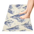 thumbnail image 2 of Blue Mountain Pattern 39x20" Bath Mat Carpet, Absorbent and Non-Slip for Kitchen or Bathroom, Quick-Drying, 2 of 8