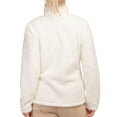 thumbnail image 2 of Women's Sherpa Fleece Zip Up Jacket M, Ivory, 2 of 2