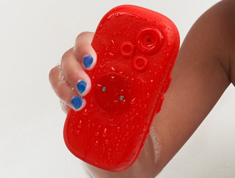 (2 pack) Spidey and His Amazing Friends Light Up Bath Squirter Cell Phone for Toddlers