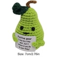 thumbnail image 3 of Juguete de patata de punto con tarjeta positiva, muñecas de ganchillo inspiradoras, regalos para animar Likrtyny  Para estrenar, 3 of 5