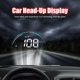 thumbnail image 2 of Pantalla De Auto Coche Digital HUD fuente grande coche inteligente GPS Speedo alarma de bajo voltaje piezas de automóvil Likrtyny  Para estrenar, 2 of 9