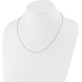 thumbnail image 3 of Sterling Silver Adjustable 1.2mm Round Box Chain - 30"- Made In Italy, 3 of 9