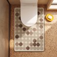 thumbnail image 6 of U-Shaped Toilet Floor Mat, Absorbent Quick-Dry Diatomaceous Earth Bathroom Rug with Non-Slip Design, 6 of 6