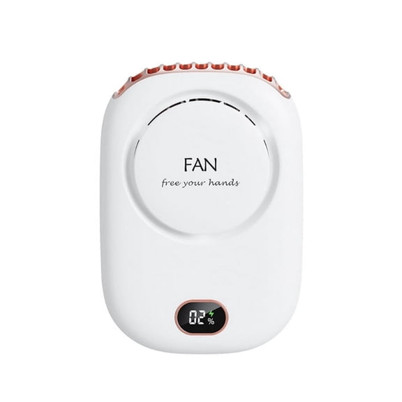 Personal Necklace Fan Wearable Fan Rechargeable Mini USB Hand Free Fan 3 Speeds