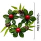 thumbnail image 3 of Guirnalda de Navidad Artificial para colgar en la puerta, colgante de bayas rojas para el hogar, Feliz Año Nuevo, 12cm, 2023, 2024, 3 of 4