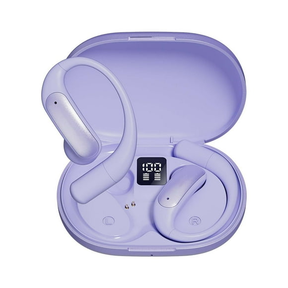 Real-Time Translation Earbuds with Open Ear Design, 140+ Languages, 60-Hour Battery, IPX5 Waterproof for Travel and Business