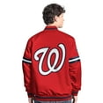 thumbnail image 2 of Men's-Starter  Red Washington Nationals Scout Full-Snap Varsity Jacket, 2 of 2