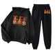 thumbnail image 1 of Puntoco Sudadera con capucha para mujer, sudadera con bolsillo de manga larga, pantalones de moda para mujer, conjunto de sudadera con estampado navideño, liquidación Puntoco Puntoco-2953, 1 of 2