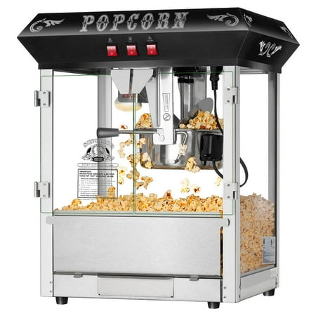 Popcorn Popper Machine in Black