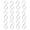 Silver, variant on Pebbuoy 12 Pcs Bathroom Hooks Lock Clip Windproof Anti-slip Hanging Safety Buckle Heavy Duty S Hooks Hanging Plants Closet Hooks Clothes Kitchen Utensil Pots Pans Bags Storage Holders