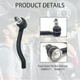 thumbnail image 5 of Frenzybro 10PCs Front Lower Control Arm Tie Rod Sway Bar Link Compatible With 2009 2010 2011 -2014 Nissan Murano Suspension Kit, 5 of 5