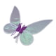 thumbnail image 3 of Disfraz de Alas de Mariposa Tela Translúcida Alas de Mariposa Alimentadas por Batería con Luces de Colores Alas de Hadas para Niñas para Niños Accesorios de Fiesta ANGGREK  Otros, 3 of 8