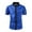Mens Shirts&nbsp;Blue, variant on Mens Shiny Metallic Sequin Stretchy Short Sleeve Button Down Shirts for 70s Disco Party