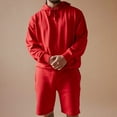thumbnail image 3 of Men's Loose Fit Fleece Classic Hoodie, 3 of 11