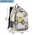 thumbnail image 2 of FORMRS Unisex School Backpack 17" Student Travel Bag with Laptop Compartment, Trucks Pattern, 2 of 7