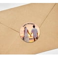 thumbnail image 4 of Darling Souvenir Round Custom Photo Labels Save The Date Stickers Wedding Personalized Bride Groom Names And Date Envelope Seals 45 Pcs, 4 of 4