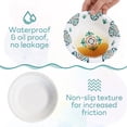thumbnail image 2 of DTFMZOV Small Paper Bowls 8 oz, Disposable Bowls, Soak Proof, Cut Proof, Microwave Safe, Freezer Safe Datura Flower Snack Bowl for Dessert, Ice Cream, Birthday Party Supplies(30Pcs), 2 of 7