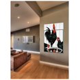 thumbnail image 2 of Marmont Hill "Journal Poultry 2" Painting Print on White Wood, 2 of 7