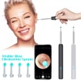 thumbnail image 2 of Wireless HD Ear Wax Remover Camera Ear Endoscope Spoon Pick Clea - NE3 black+8 piece set, 2 of 6