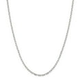 thumbnail image 1 of 925 Sterling Silver 2.75mm Fancy Link Chain 24 Inch, 1 of 5