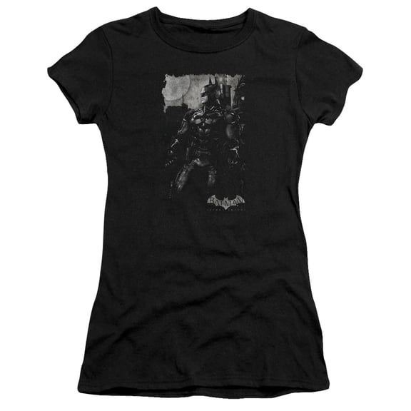 Batman Arkham Knight - Bat Brood - Juniors Teen Girls Cap Sleeve Shirt - X-Large