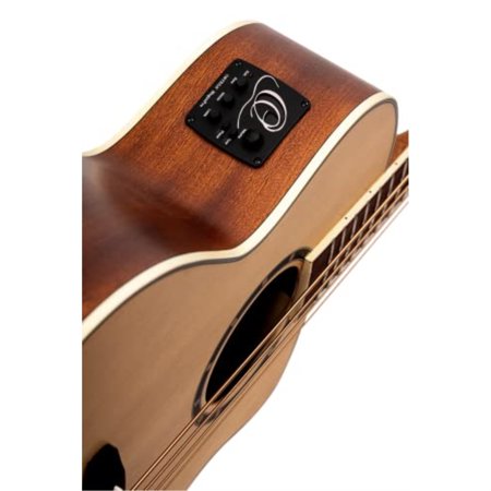 [独占販売商品]ORTEGA D7CE-4 ピックアップ搭載 アコースティック ベース DEEP SERIES/ギグバッグ付