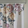 thumbnail image 6 of Madison Park Ivory Shower Curtains, Cotton, Washable, Floral, 72" x 72", 6 of 8