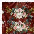 thumbnail image 4 of Soimoi polyester Crepe Fabric Leaves & Ranunculus Floral Print Sewing Fabric Yard 42 Inch Wide, 4 of 5