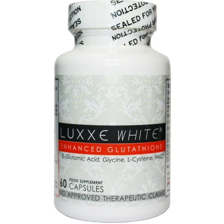 Luxxe White Enhanced Glutathione - 60 Capsules (Best Way To Take Glutathione Capsule)