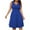 Blue, variant on IROINNID Wedding Guest Dresses for Women Evening Night Party Dress Plus Size V-Neck Solid Sleeveless Boho Dress Trendy Formal Dress,Green
