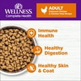 thumbnail image 2 of Wellness Complete Health Natural Grain Free Deboned Chicken & Chicken Meal Dry Cat Food, 11.5 Pound Bag, 2 of 8