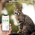 thumbnail image 4 of WAAYEE 5 Pack Reflective Breakaway Cat Collars with Bell, AirTag Compatible Holder, Adjustable Multi-Color Kitten Collar(Airtag not included), 4 of 7