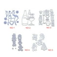 thumbnail image 2 of pitrice Printing Biscuits Cake Cookies Mold Set Plastic Fondant Chocolate Embossing Mould Kit DIY Sugearcraft Decorating Tools, 2 of 8