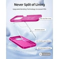 thumbnail image 4 of Compatible with iPhone 15 Case, Liquid Silicone Slim Shockproof Protective Phone Case for iPhone 15 6.1 inch[Microfiber Lining]. (Hot Pink), 4 of 12