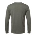 thumbnail image 2 of Bella + Canvas - Unisex CVC Jersey Long-Sleeve T-Shirt - 3501CVC - HTHR MILTARY GRN - 2XL, 2 of 3