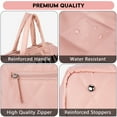 thumbnail image 2 of PeraBella Mommy Bag for Mother's , Hospital Labor and Delivery, Diaper Bag Tote, Maternity Hospital Bag (Pink), 2 of 8