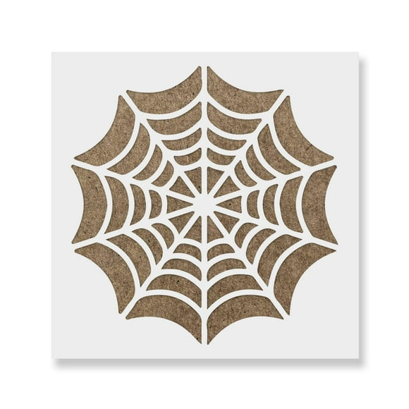 Spider Web Stencil - Aérographe Stencil, Pochoirs Toile d'Araignée, Réutilisable Stencil, Pochoirs Araignée, Toile d'Araignée