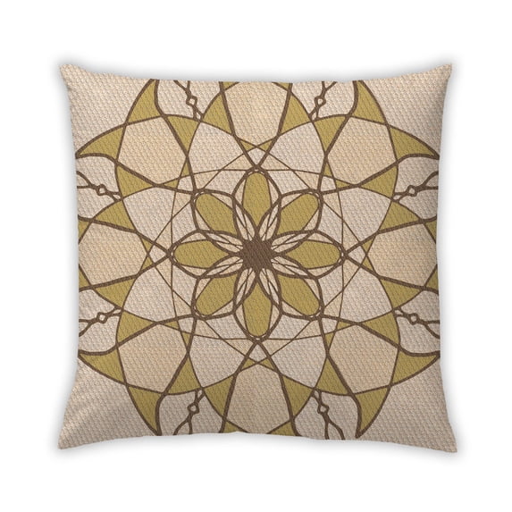 Ahgly Company Indoor Square Contemporary Throw Pillow, 18 inch by 18 inch