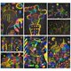 thumbnail image 2 of Juego de 50 Uds de lápices artísticos de bambú para rascar arcoíris, suministros de arte para rascar, Kits para niños para diversión, juguete DIY, juego de recuerdos de fiesta, 2 of 9